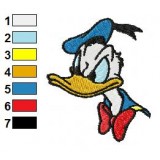 Donald Duck Embroidery Design 05